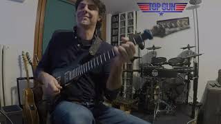 TOP GUN ANTHEM - Soundtrack - Steve Stevens - guitar cover