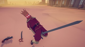 TABS - King vs Captain 1v1 on EVERY Map