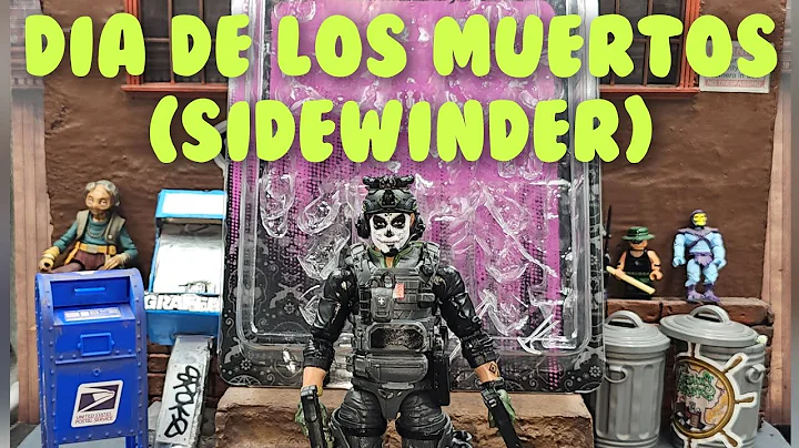 VALAVERSE ACTION FORCE SERIES 6 EXCLUSIVE (SIDEWINDER)#valaverse #unboxing #actionforce #review #nyc