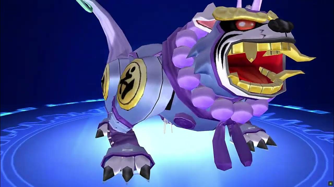 Grizzlymon evolve Caturamon and Skill. Digimon Cyber Sleuth Mods YouTube