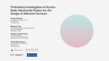 Chandra et al., Across-Body Vibrotactile Pattern in Affective Furniture, 2020 IEEE Haptics Symposium