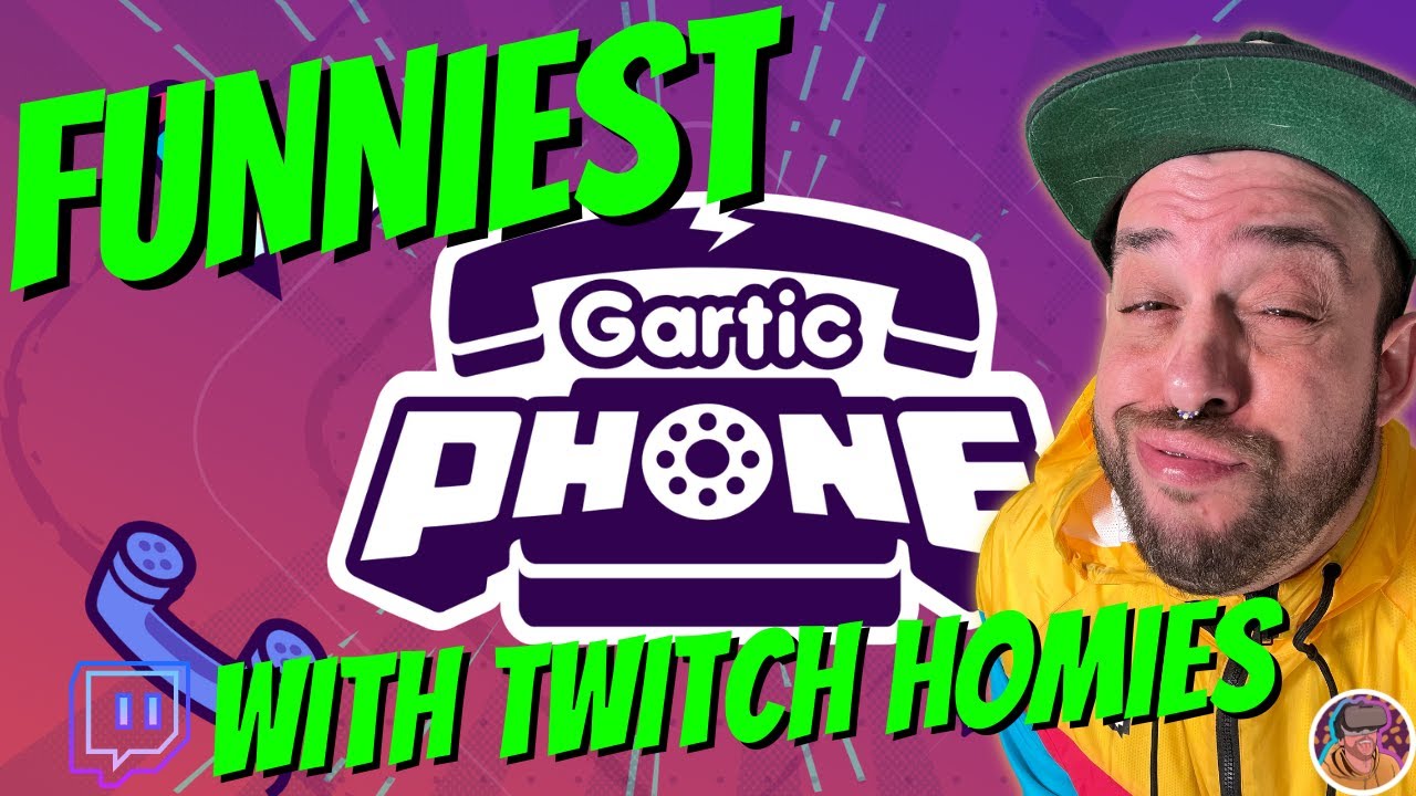 Funniest Gartic Phone game ever on twitch EVER YouTube