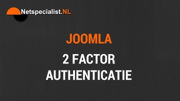 joomla 2 factor authentication