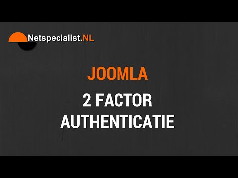 joomla 2 factor authentication