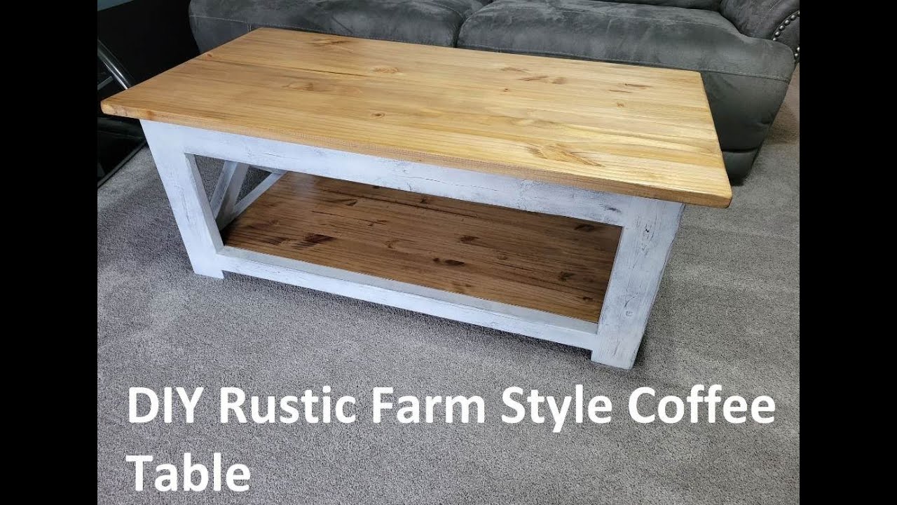 How to Make a Rustic Coffee Table: Easy DIY Guide