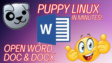 Read Any Word Document in Puppy Linux - Easy Method