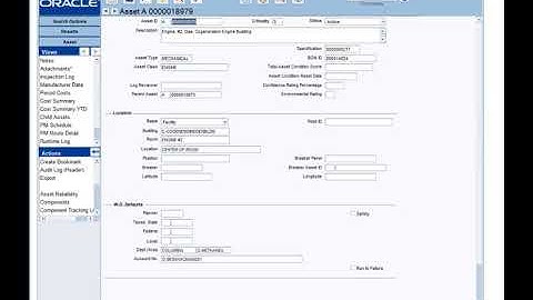 Capture LEVEL 1 Condition Assessment Score in ORACLE WAM Through Inspection