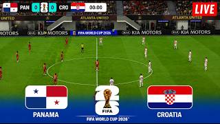 PANAMA vs CROATIA Full Match Simulation PES 2021