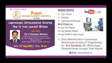 Laparoscopic Intracorporeal Suturing -  How to train yourself @ Home