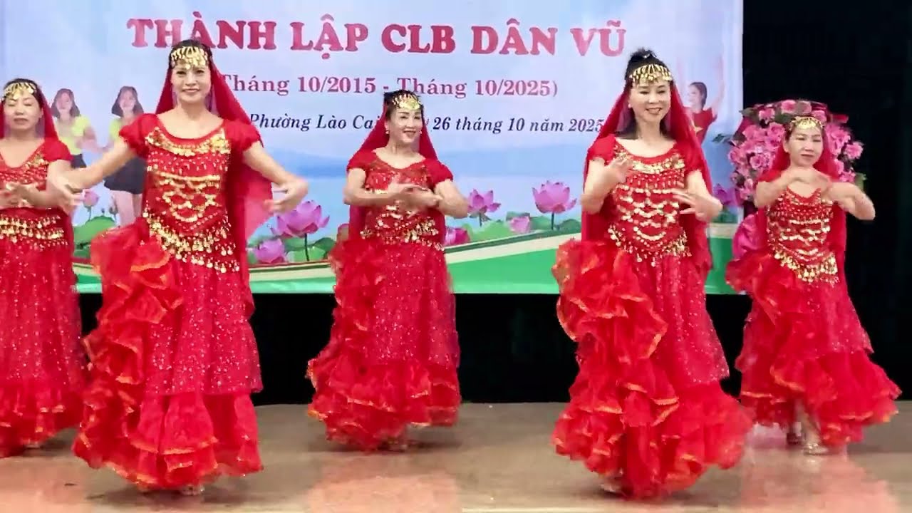 Thiếu Nữ Thiên Trúc | Màn múa uyển chuyển & quyến rũ | Quỳnh Múa & CLB Dance Sport Lào Cai