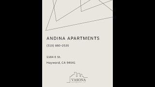 Andina Apartments- Hayward, CA- Two Bedrooms