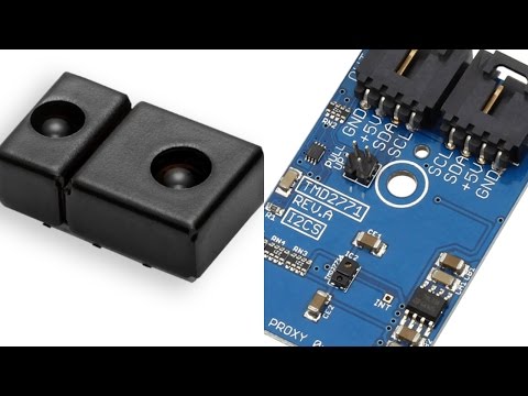 Arduino Nano TMD2771 Ambient Light Sensing (ALS) Proximity Detection Tutorial