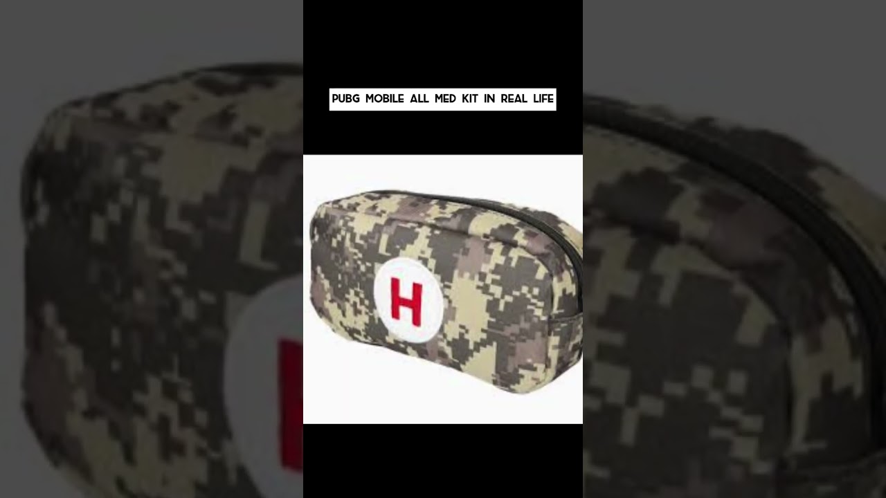 Pubg mobile all med kit in real life😮shorts pubg YouTube