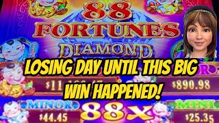 88X Line Hit Makes For A Big Win! 88 Fortunes Diamond