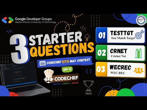 CodeChef Contest:238 Questions Solutions. - YouTube