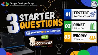CodeChef Contest:238 Questions Solutions.
