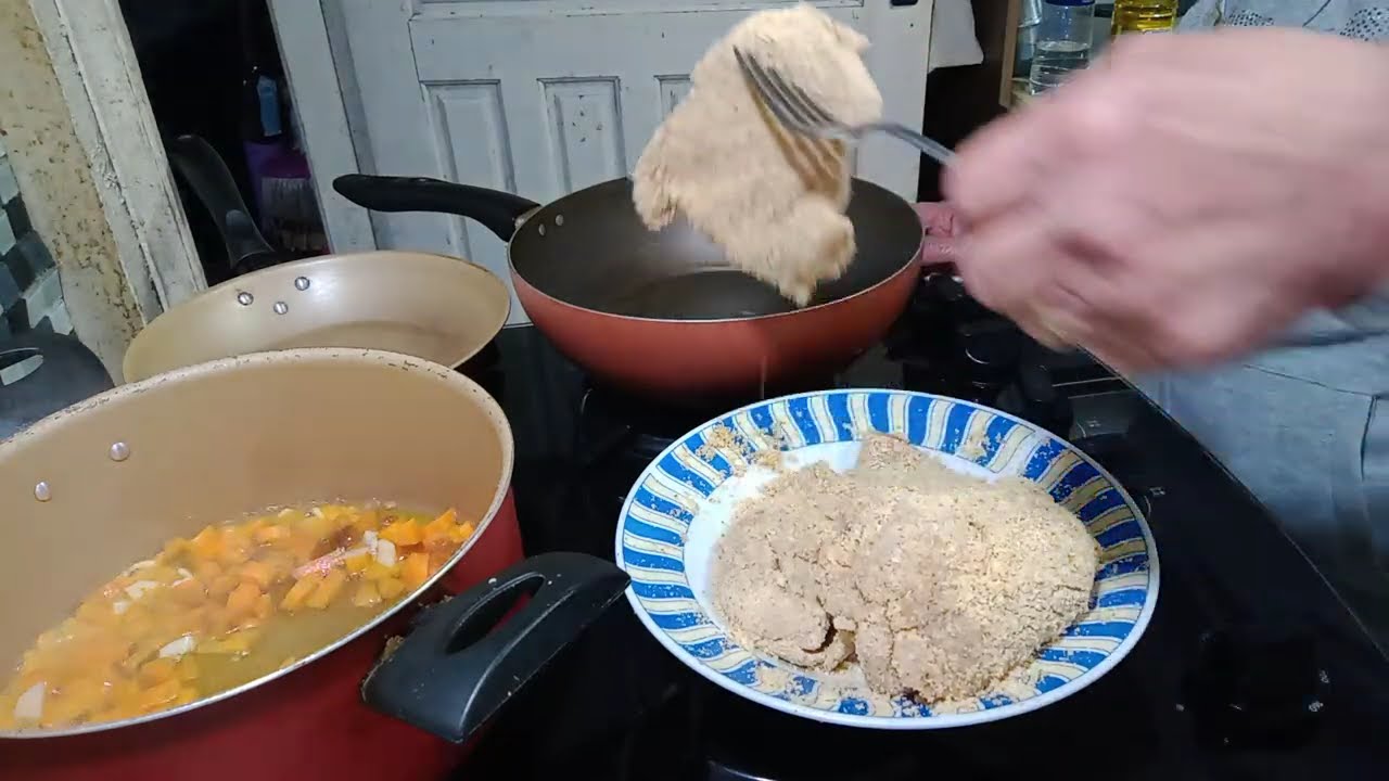 #PARMEGIANA COM 🍟🍟 FRITAS QUINTA DAS DELÍCIAS 😋😋😋