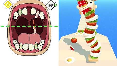 Help Me: Tricky Puzzle vs Sandwich Runner - Satisfying ASMR Gameplay All Levels