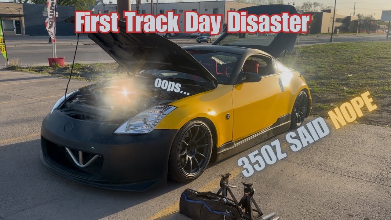 My First Track Day That Never Happened | 350Z Drift Day #1 - YouTube