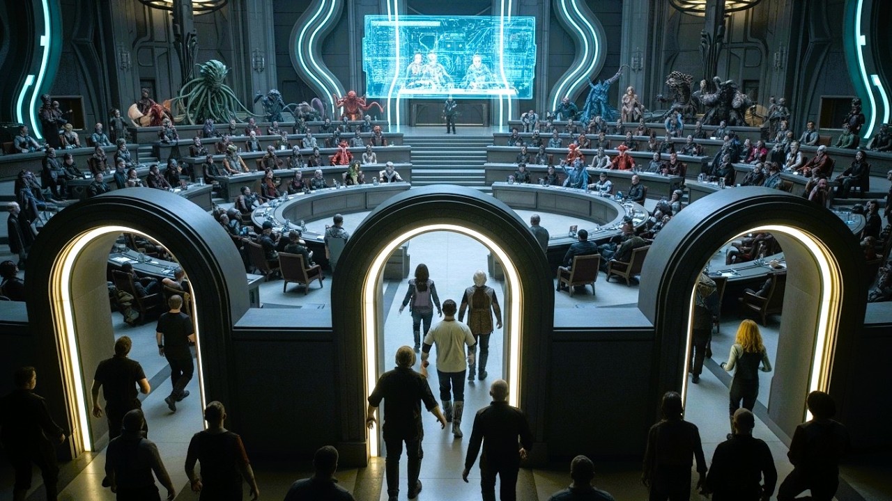 The Galactic Concil Watched in Terror as Humans Deserted the Forum | HFY | HFY Stories