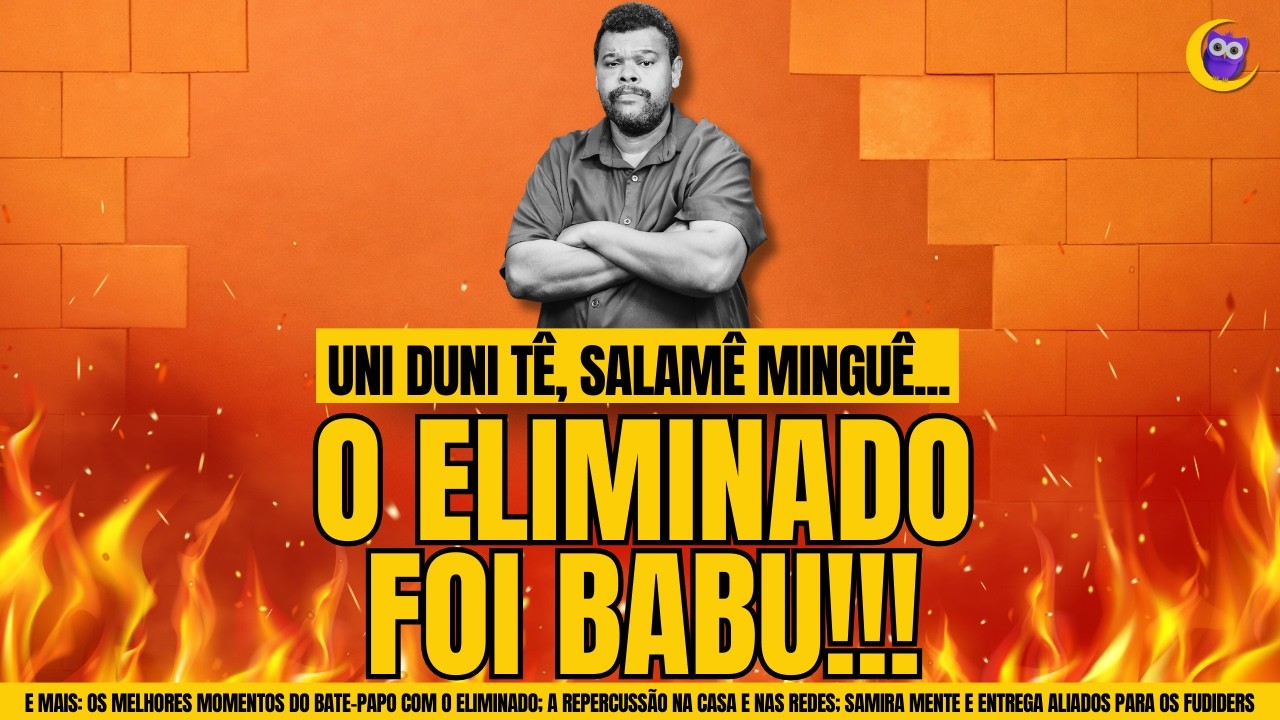 🔴BBB26: BABU É ELIMINADO; PAREDÃO CHOCA A CASA; BATE-PAPO  e mais!