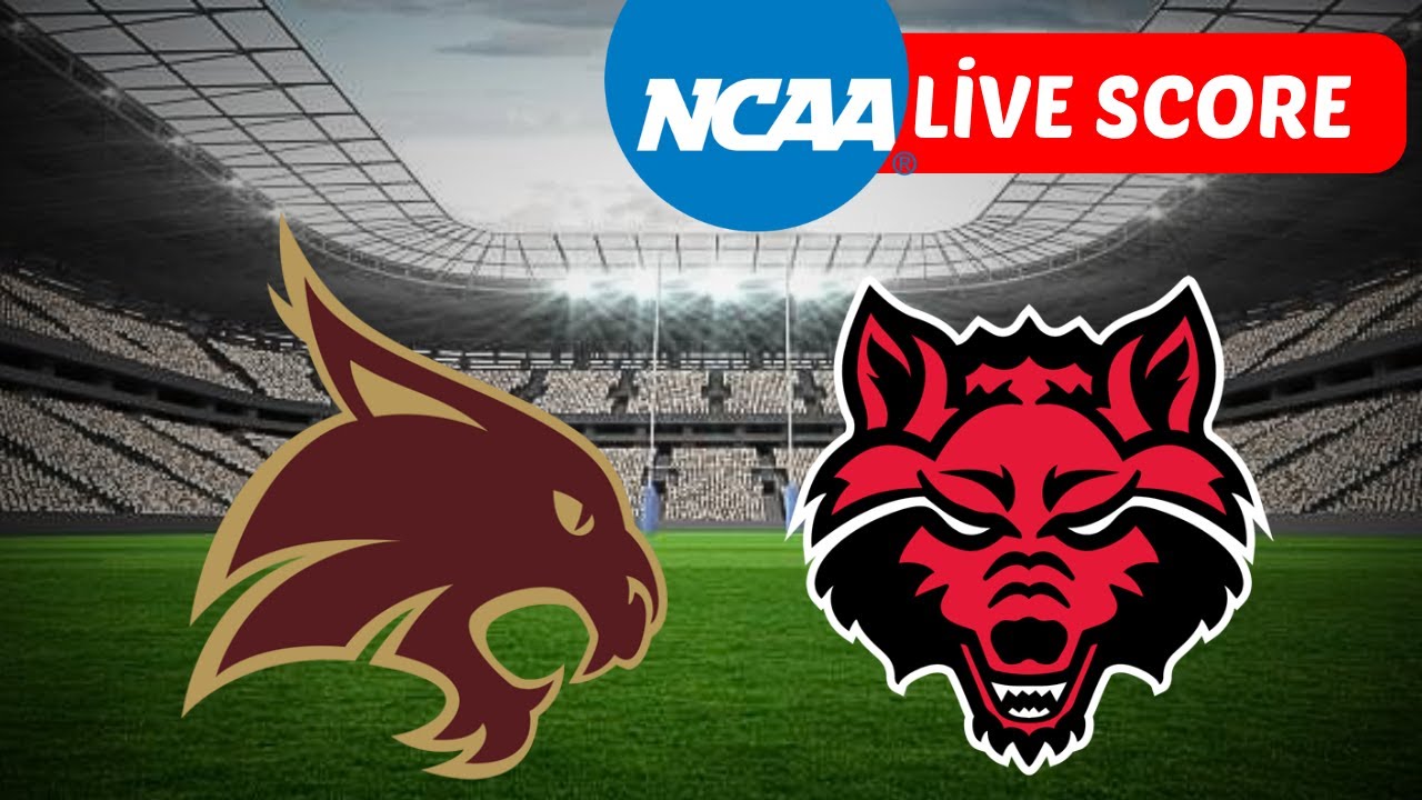 🔴 Texas State Bobcats vs Arkansas State Red Wolves | LIVE NCAA Sun Belt ...