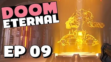 DOOM HUNTER BASE! - Part 9 - DOOM ETERNAL No-Commentary Walkthrough