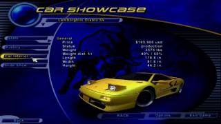 Need For Speed Iii Hot Pursuit - Lamborghini Diablo Sv Showcase