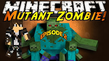 Minecraft Mods| Mutant Zombie Mod Showcase| Mutant Ceatures Mod Ep 2