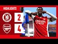 HIGHLIGHTS | Chelsea vs Arsenal (2-4) | Premier League | Nketiah (2), Smith Rowe, Saka