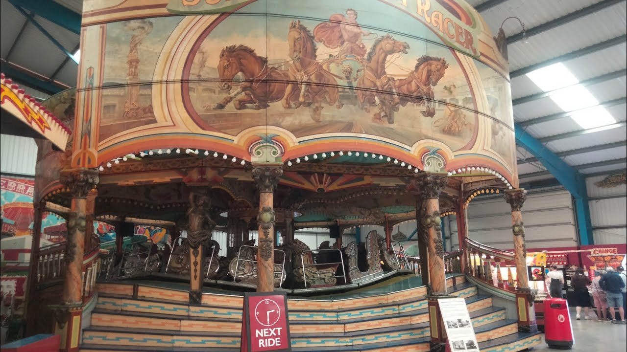 Dingles Fairground heritage museum 2024 - YouTube