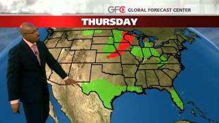 Today's National Weather Forecast - YouTube