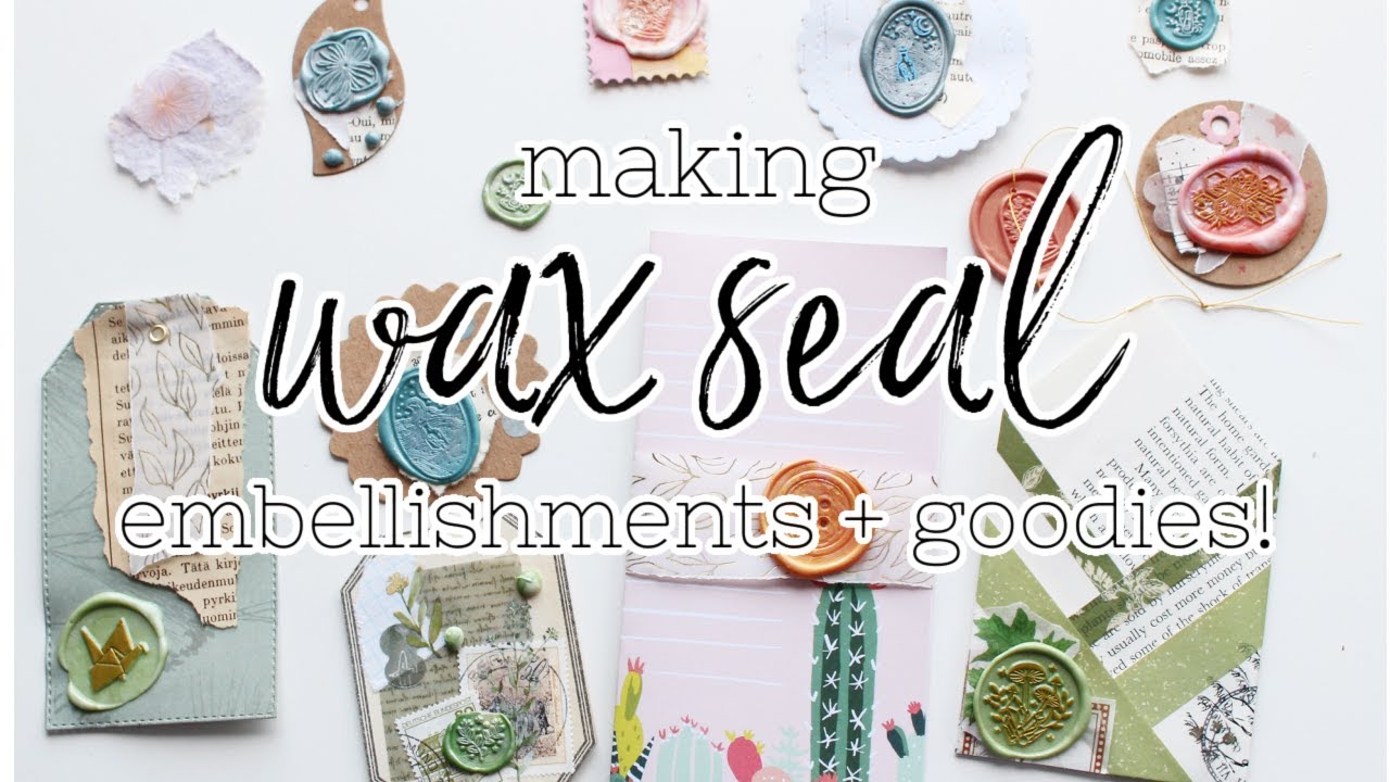 How To Highlight and Decorate Wax Seal Stamps – Note And Wish