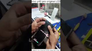 vivo y40 pro original LCD fitting mobile Don't forget to LIKE, SHARE, and SUBSCRIBE to N786 VLOGS