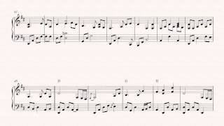 Video thumbnail of "Piano - Amazing Grace -  Alan Jackson -  Sheet Music, Chords, & Vocals"