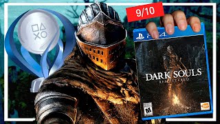 Saqué el PLATINO DE DARK SOULS para demostrar que NO SOY MANCO