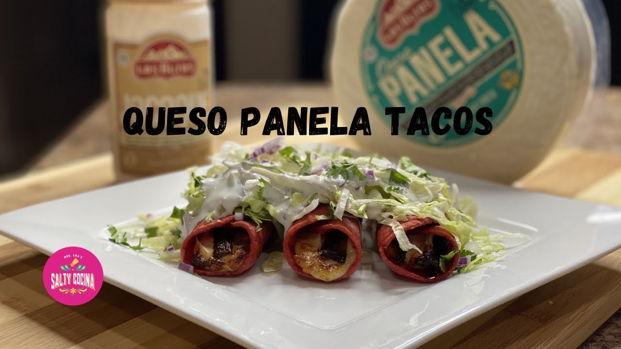 Queso Panela Rolled Tacos YouTube