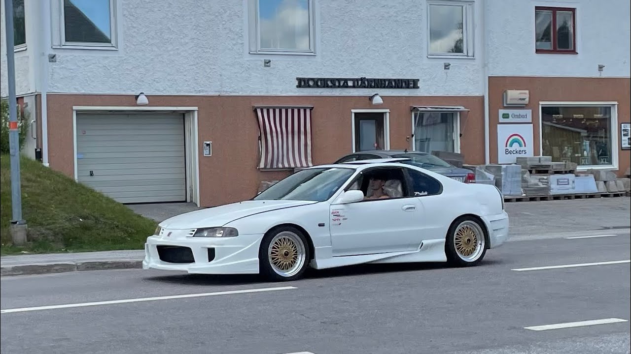 JDM Honda Accord, Spotted in Docksta, Sweden (Amazing engine sound)