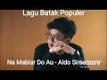 Lagu Batak Populer - Na Mabiar Do Au by Aldo Sumamora