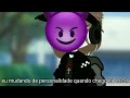eu mudando de personalidade quando chego na escola: