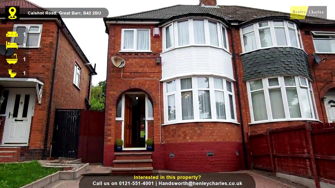For Sale Calshot Road, Great Barr, B42 2BU YouTube