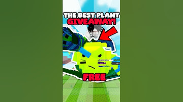 THE BIGGEST GIVEAWAY IN ROBLOX PLANTS VS BRAINROTS!