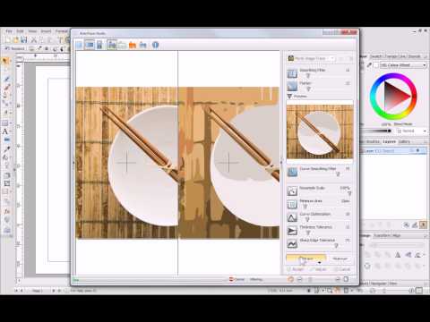 Serif DrawPlus X6 Tutorial - Creating Logos