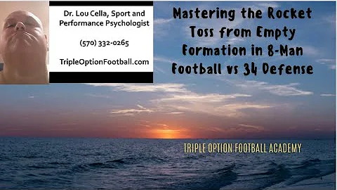 Unlocking the Empty Formation Rocket Toss in 8-Man Football