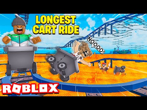 roblox cart ride into a zombie