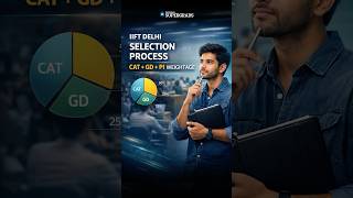 How to get into IIFT Delhi? 🎓 | IIFT Selection Criteria &amp; CAT Weightage Explained #shorts #cat2026