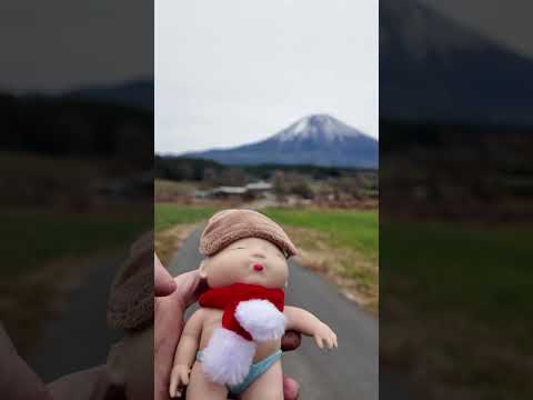 【ASMR】太郎ちゃんと一緒に富士山　[ASMR] Mt. Fuji with Taro-chan　#short  #富士山