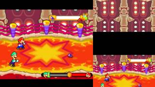 Mario & Luigi: Bowser's Inside Story TAS -- Challenge Mode