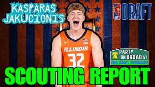 Kasparas Jakucionis Scouting Report 🏀🔥 Strengths, Weaknesses & Projection 🏀🔥2025 NBA Draft Breakdown