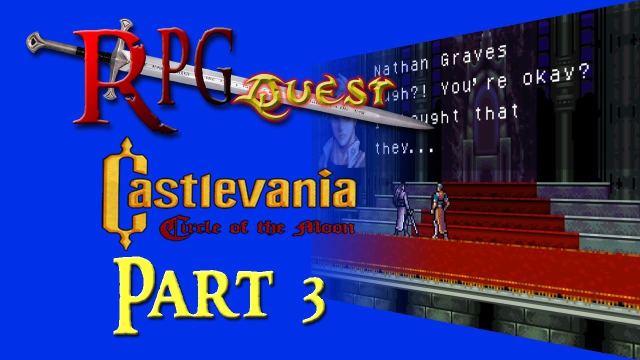 RPG Quest 283 Castlevania Circle Of The Moon GBA Part 3 YouTube